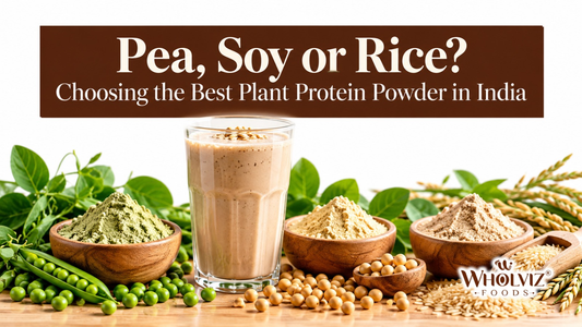 Pea, Soy or Rice? Choosing the Best Plant Protein Powder in India