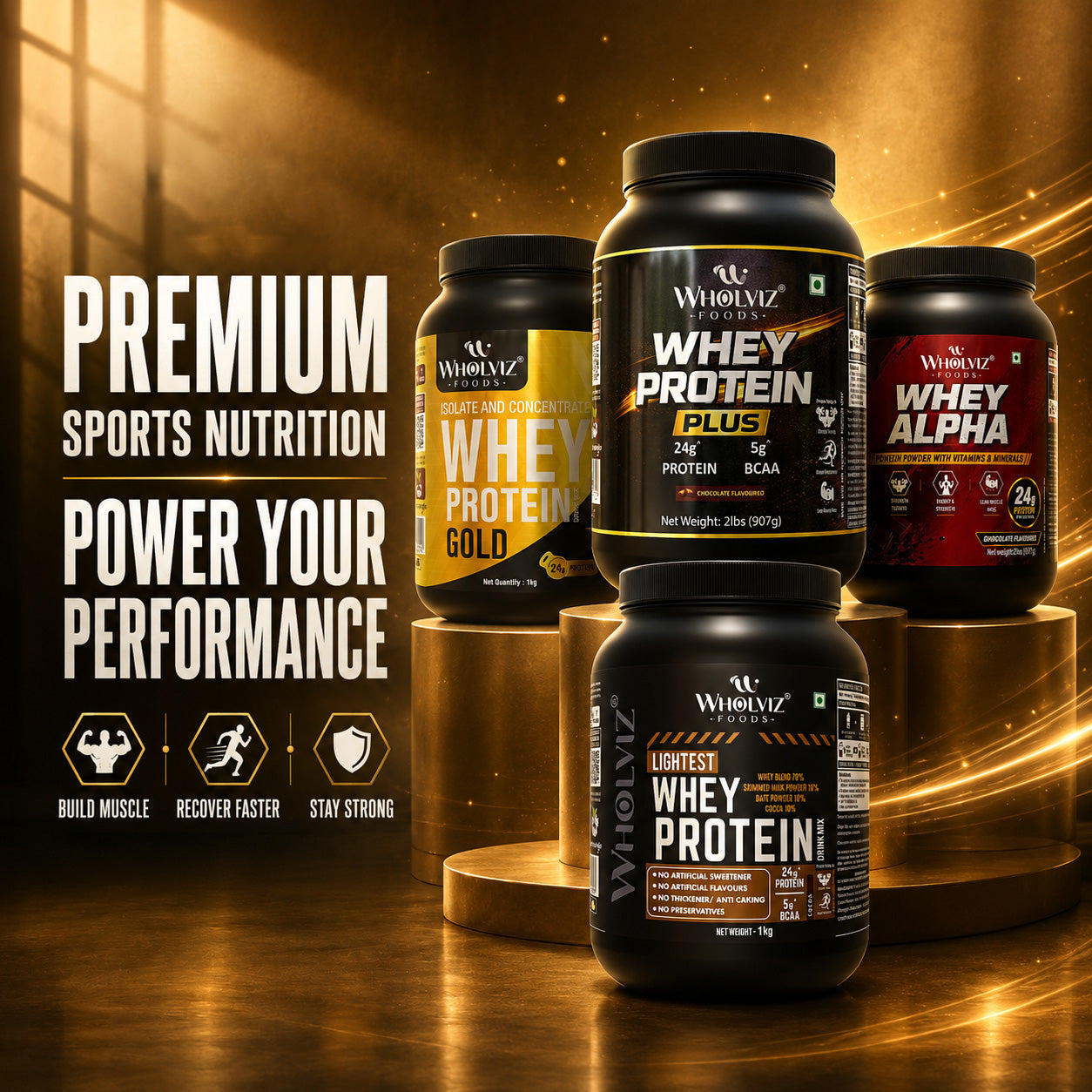 WHEY PROTEIN - Wholviz Foods