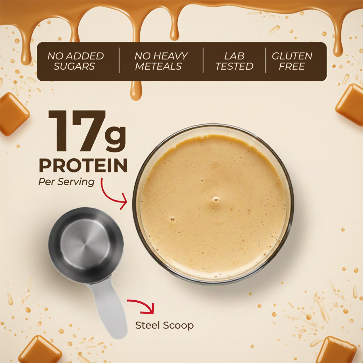 YBE – Butterscotch Mint Bliss | Premium Drink Mix - 1kg