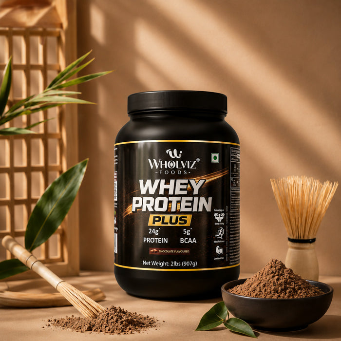 Whey Protein Plus drink mix– 2 lbs  Chocolate flavour