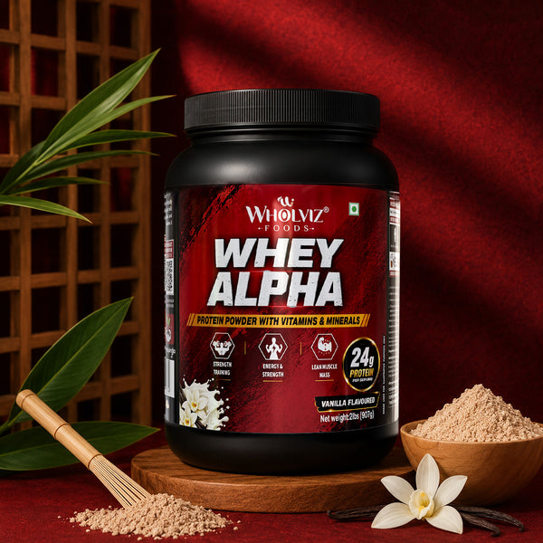 Whey  Protein Alpha drink mix – 2 lbs  Vanilla flavour