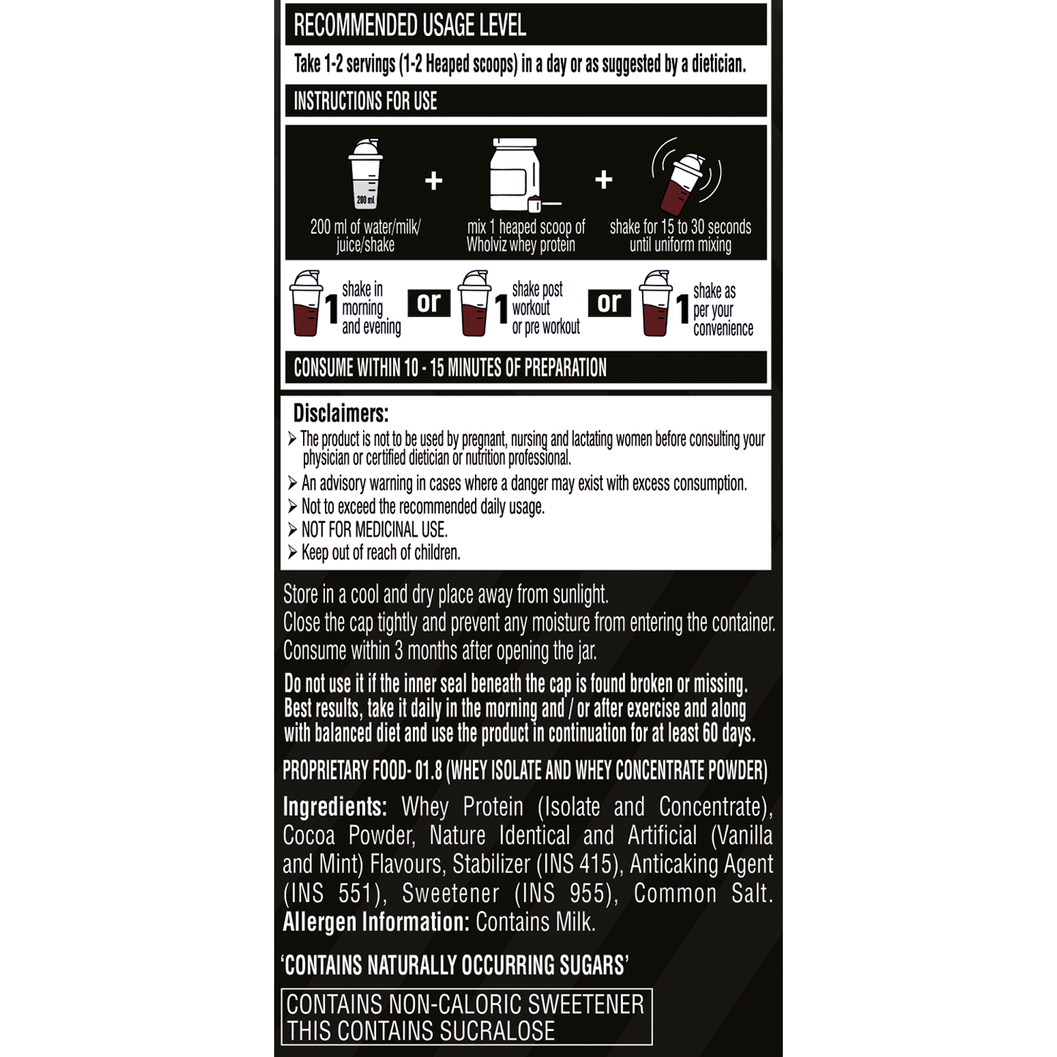 Whey protein powder online
