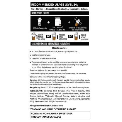YBE Adult Protein Drink Mix – Chocolate - 200g