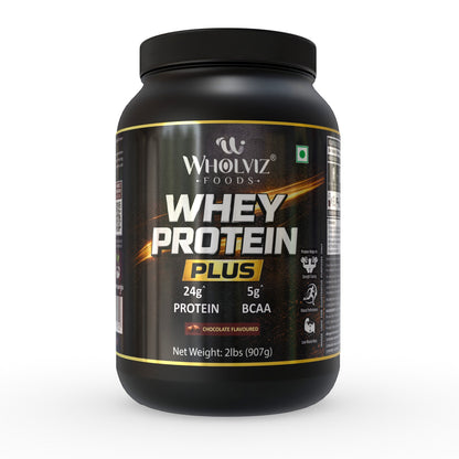 Whey Protein Plus drink mix– 2 lbs  Chocolate flavour