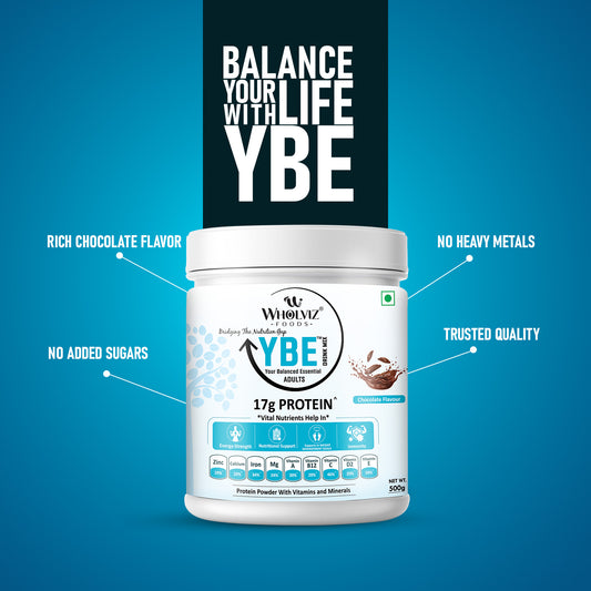 YBE Adult Drink Mix – Chocolate - 500g