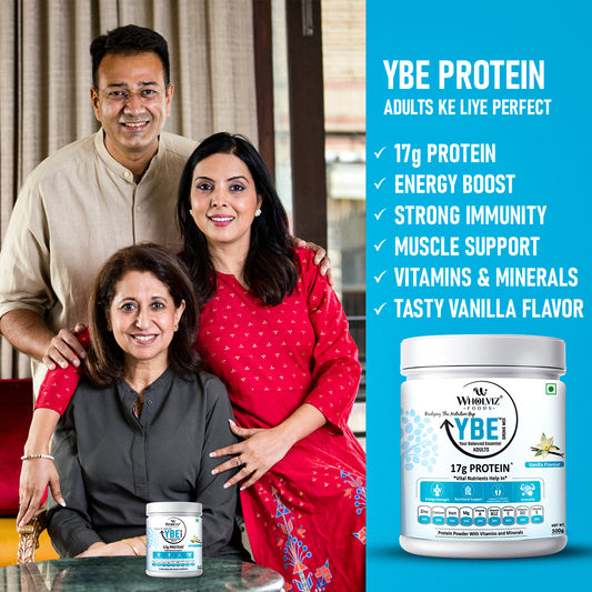 YBE Adults Drink Mix – Vanilla - 500Gm