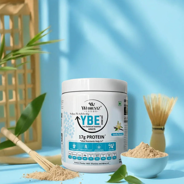 YBE Adults Protein Drink Mix – Vanilla - 500g