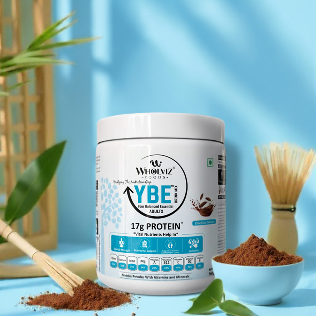 YBE Adult Drink Mix – Chocolate - 500g