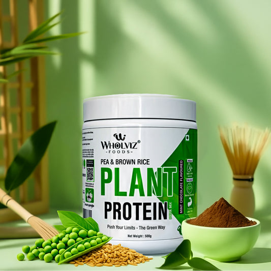 Plant Protein Drink Mix – Pea & Brown Rice | Chocolate Mint | 500g